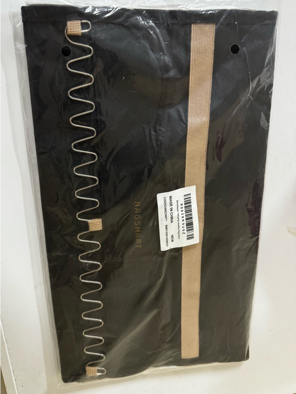 Bagsmart Black Travel Jewelry holder